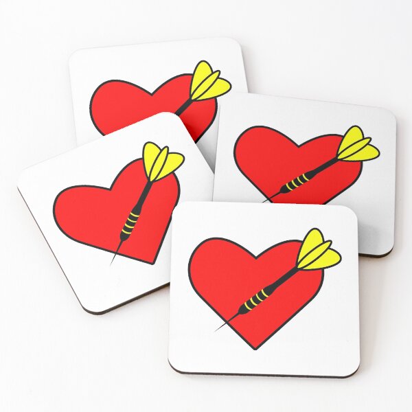 Item preview, Heart and dart designed and sold by TheGreenGoat.