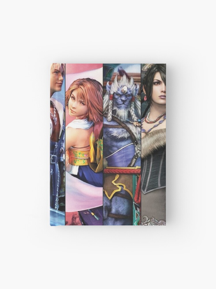 Final Fantasy X Characters Wallpaper | Hardcover Journal