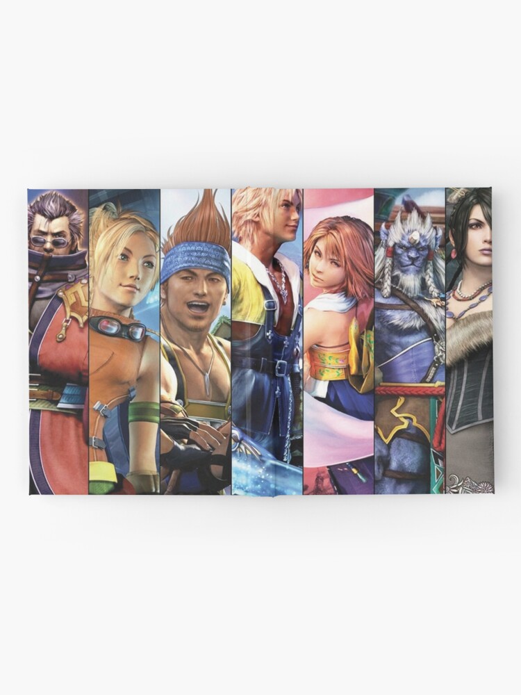 Final Fantasy X Characters Wallpaper | Hardcover Journal