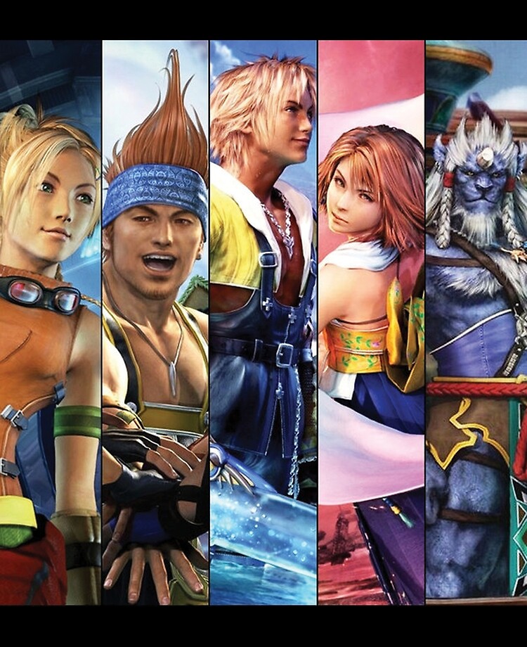 Final Fantasy X Characters Wallpaper Ipad Case Skin By Cassidycreates Redbubble