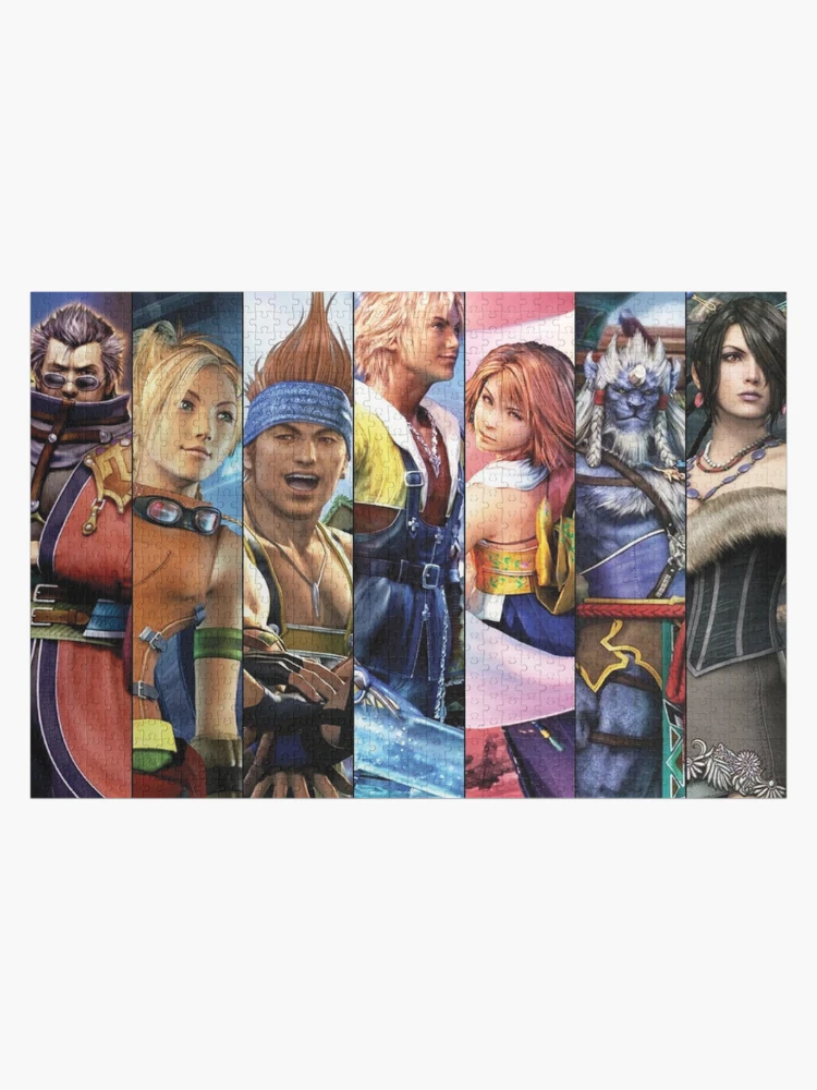 Final Fantasy X Characters Wallpaper | Art Board Print