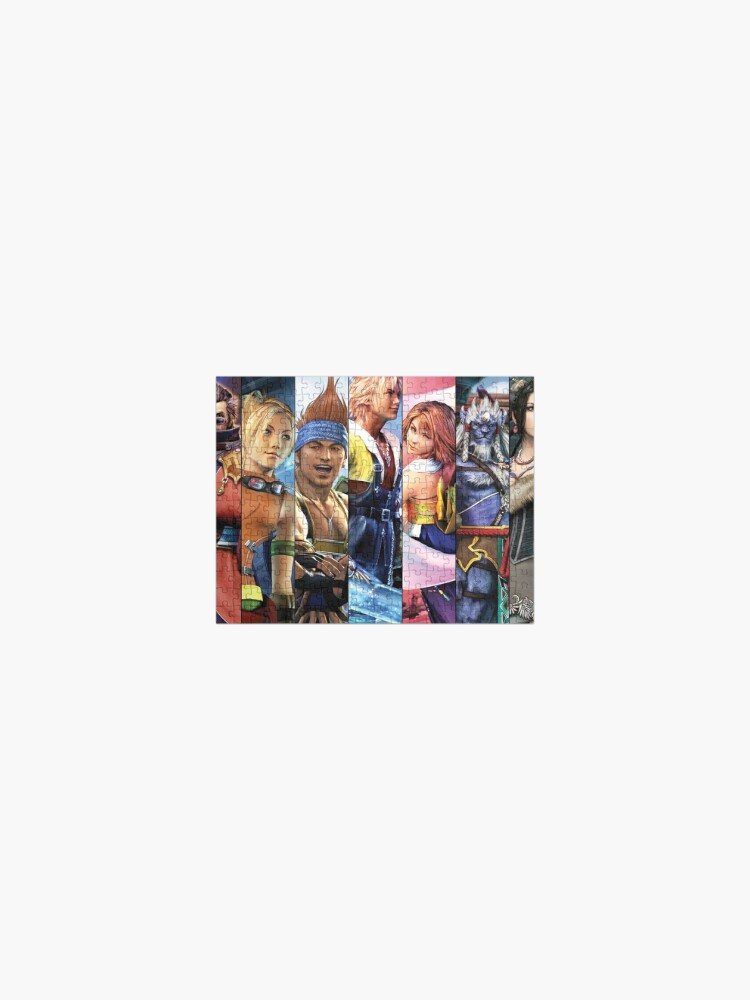 Final Fantasy X Personagens Wallpaper Jigsaw Puzzle, Presente