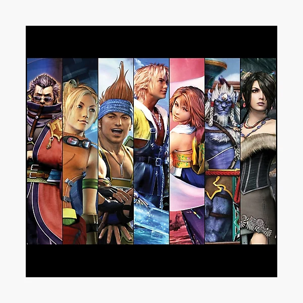 Final Fantasy X Personagens Wallpaper Jigsaw Puzzle, Presente  personalizado, Foto personalizada - AliExpress