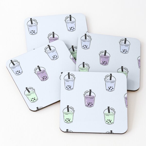 Item preview, Bubble Tea 3 Assorted Colours Pattern designed and sold by SimpliChic.