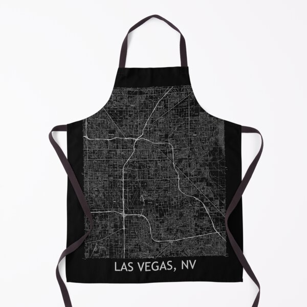 Item preview, Las Vegas, NV Quad Topographical Map Black designed and sold by PGHPhotoCo.