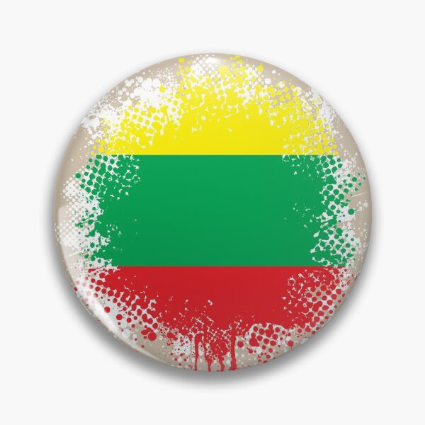 Item preview, Flag of Lithuania - Splat designed and sold by pixelinga.