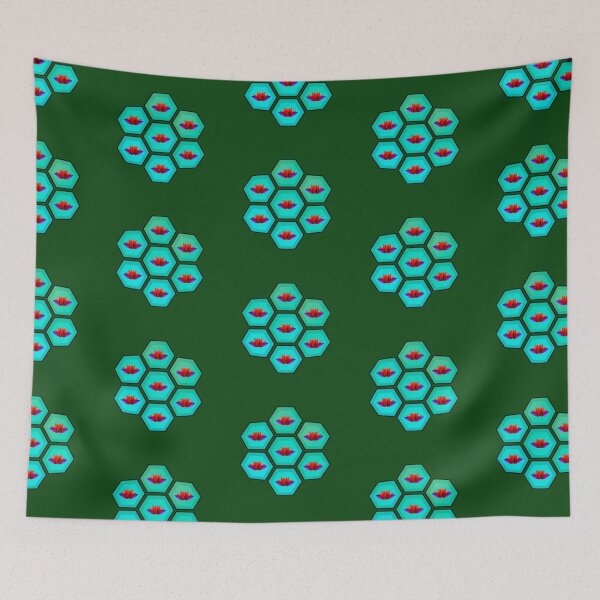 Item preview, Hexagonal petal pattern designed and sold by Barun Kumar Sen.