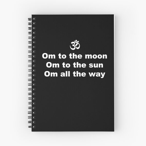 Item preview, ॐ Om to the moon, Om to the sun, Om all the way designed and sold by greg5000.