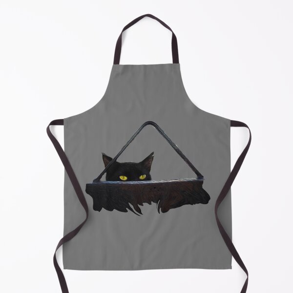 Item preview, black cat at the door designed and sold by ricobarinas.