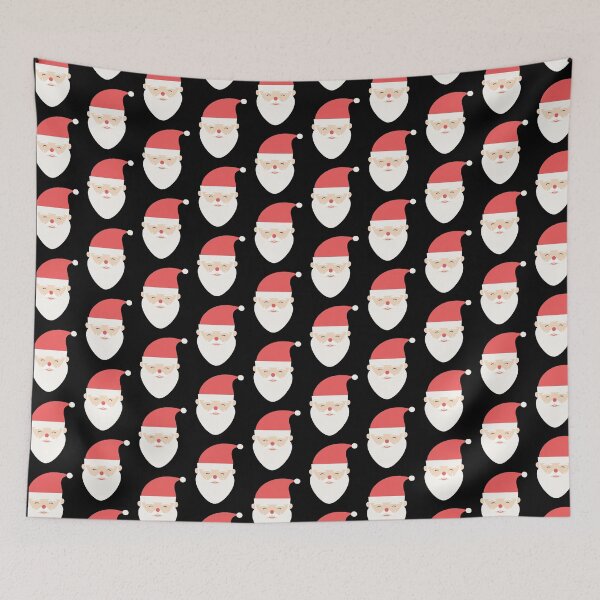 Item preview, Merry Santas | Festive Christmas Holiday Pattern designed and sold by 4wordsmovement.