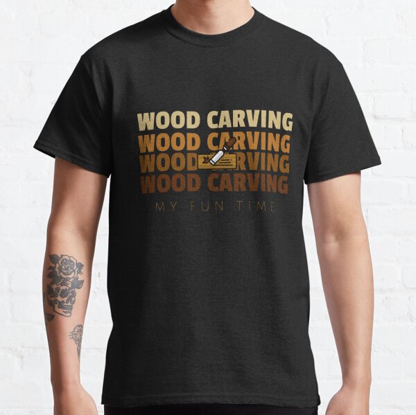 wood carving t shirts