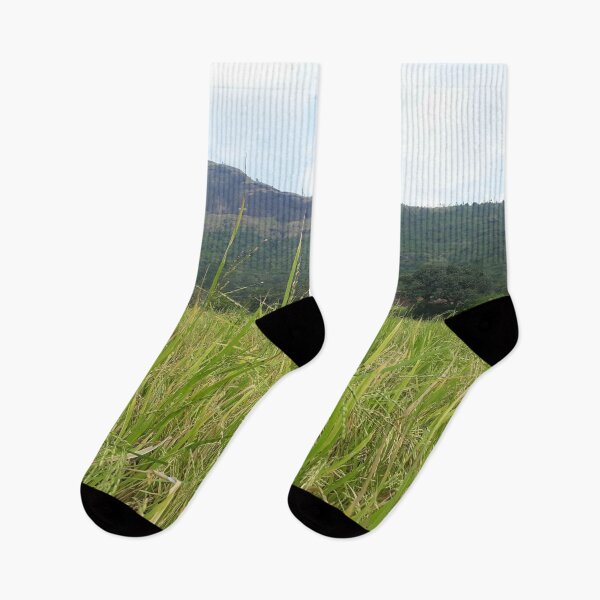 Item preview, Rural Farmland Beneath The Mountaintop designed and sold by PriyanDecor.