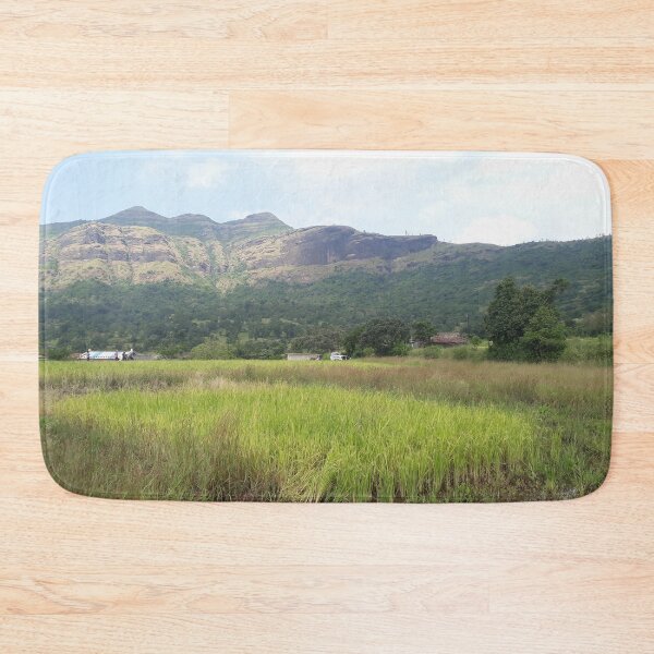 Item preview, Rural Farmland Beneath The Mountaintop designed and sold by PriyanDecor.