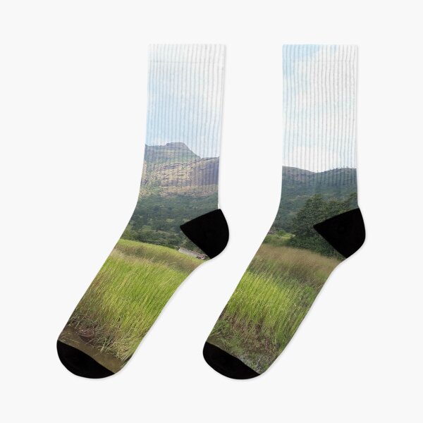 Item preview, Rural Farmland Beneath The Mountaintop designed and sold by PriyanDecor.