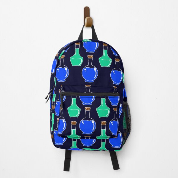 Item preview, Blue and Green potion bottle pattern designed and sold by Emma0art.