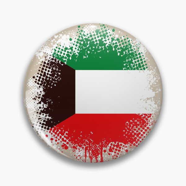 Item preview, Flag of Kuwait - Splat designed and sold by pixelinga.
