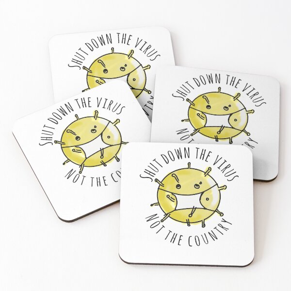 Item preview, Shut down the virus not the country  designed and sold by creativepod.