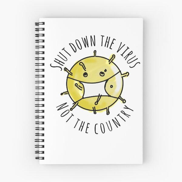 Item preview, Shut down the virus not the country  designed and sold by creativepod.