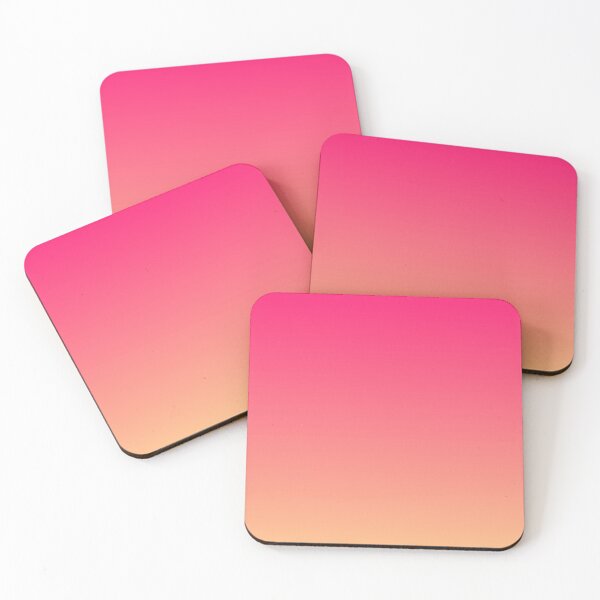 Item preview, A vibrant gradient from pink to a peach designed and sold by MyLucidDreams.