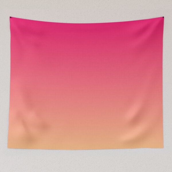 Item preview, A vibrant gradient from pink to a peach designed and sold by MyLucidDreams.