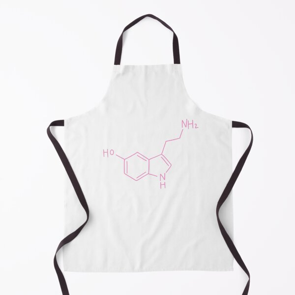 Item preview, Pink Serotonin Molecule Hand Drawn designed and sold by illhustration.
