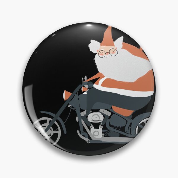 Item preview, Rockstar Santa - Biker Can Fly - Beard designed and sold by AuroCreatives.