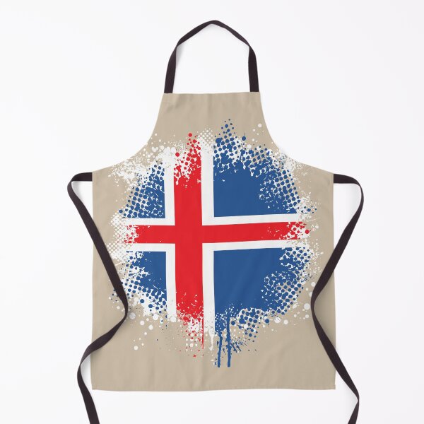 Item preview, Flag of Iceland - Splat designed and sold by pixelinga.