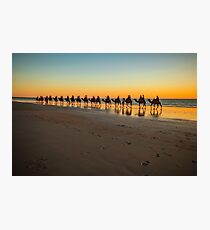 cable beach cable train Photographic Print