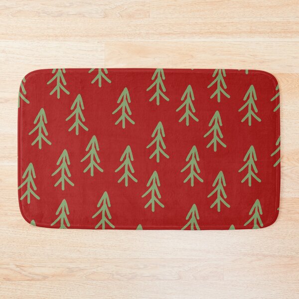 Item preview, Red Christmas Tree Pattern designed and sold by ckylin.
