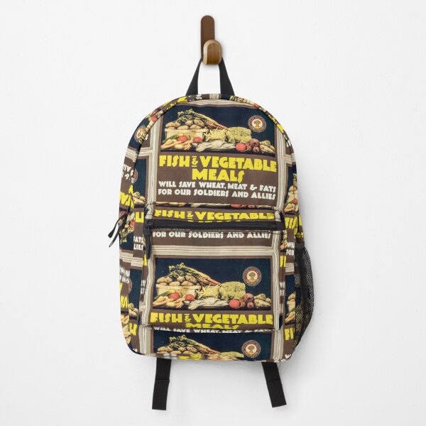 Item preview, Vintage War Years: Eat Fish and Veggies! designed and sold by CitizenAwear.