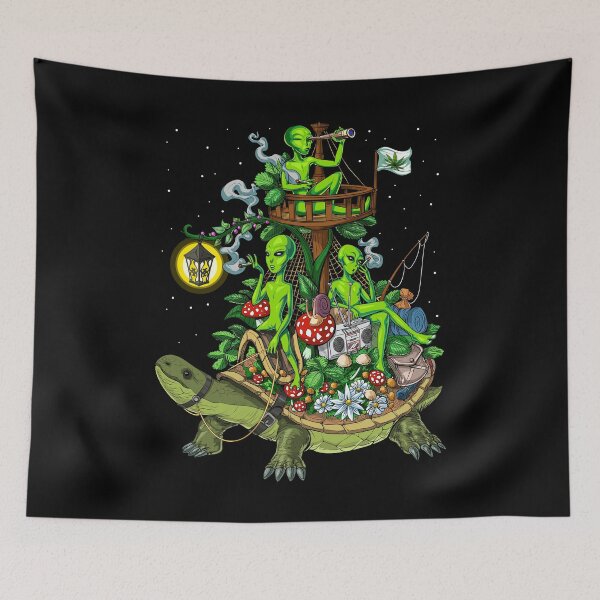 Item preview, Psychedelic Aliens Trip designed and sold by underheaven.