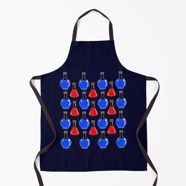 Item preview, Blue and Red potion bottle pattern designed and sold by Emma0art.