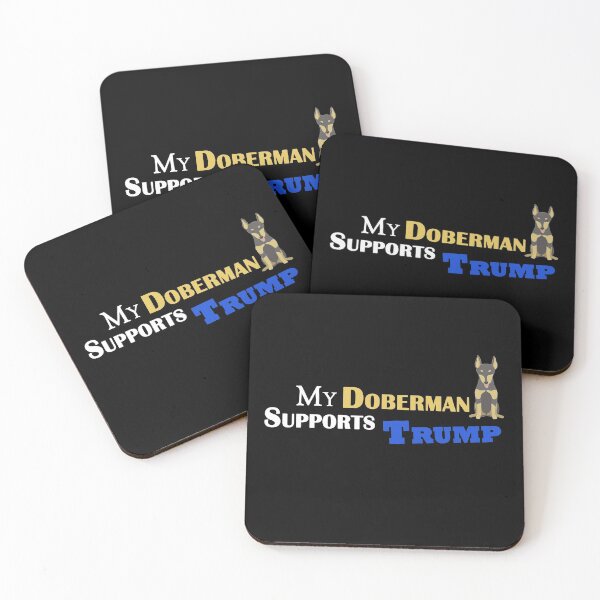 Item preview, My Doberman Supports Trump Funny quote america Gifts designed and sold by AchrafOc.
