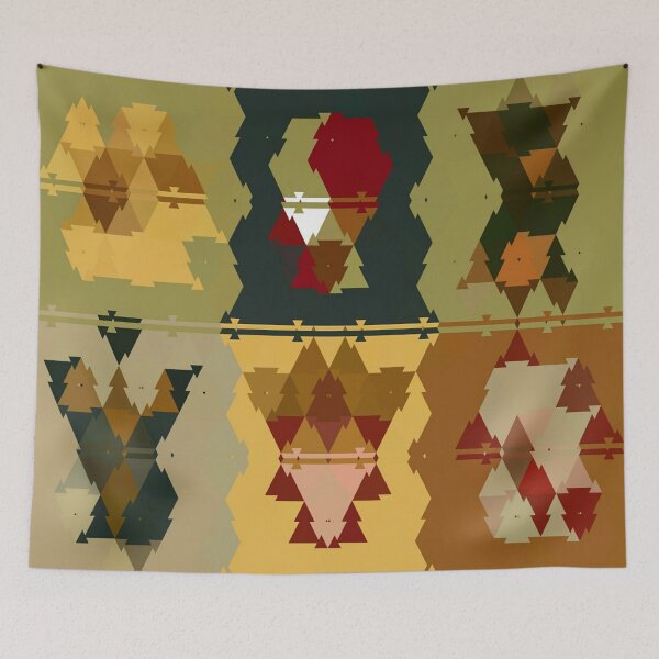 Item preview, Cool personnes triangle pattern art  designed and sold by AYACHI90.