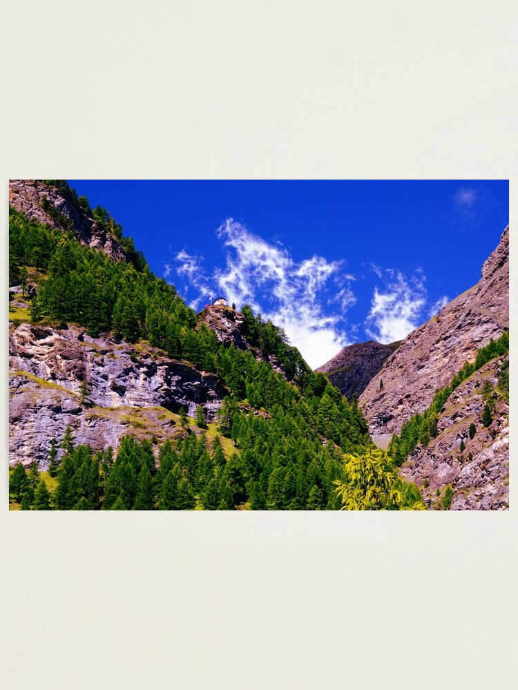 Thumbnail 1 of 3, Photographic Print, Swiss Alps near Zermatt designed and sold by Mallorn.