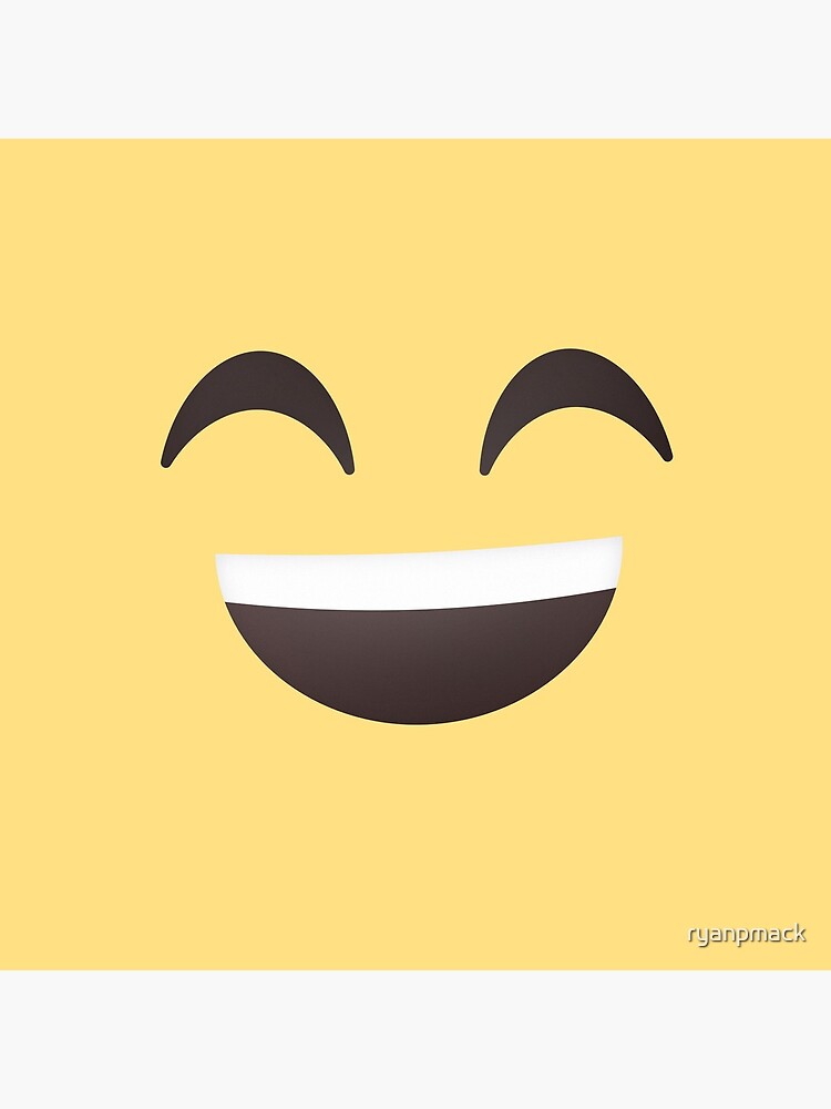 Grinning Little Face with Smiling Eyes by ryanpmack