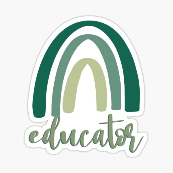 Educator Rainbow Sticker