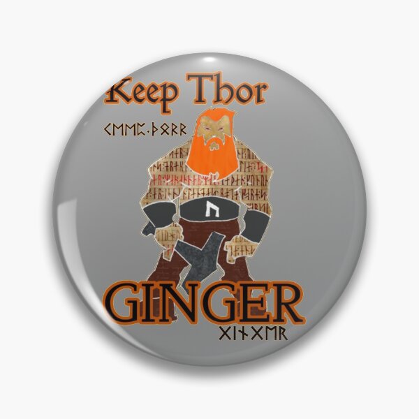 Item preview, Keep Thor Ginger designed and sold by grimwulff.