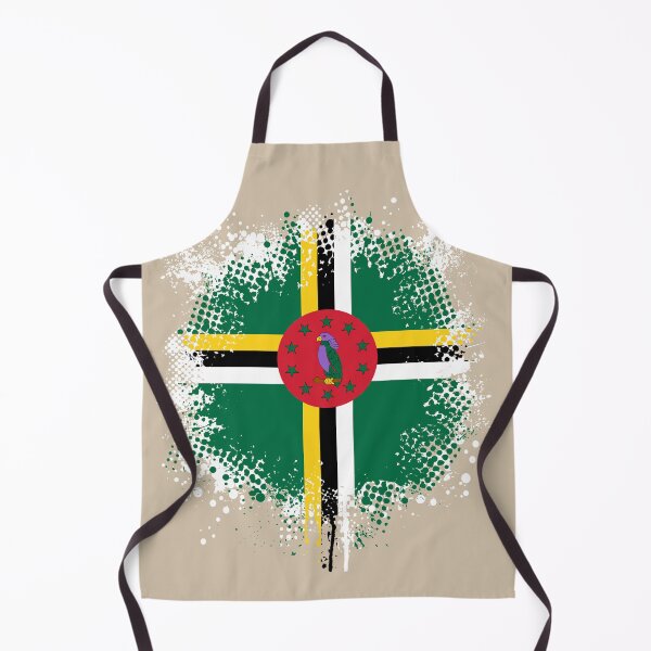 Item preview, Flag of Dominica - Splat designed and sold by pixelinga.