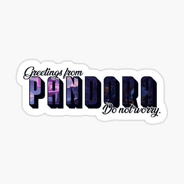 Item preview, Borderlands. Greetings from Pandora - Do now worry birthday party gifts. Officially licensed merch. designed and sold by chrlalexandru.