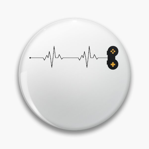 Item preview, Gamer Heart Line designed and sold by All in One  Design.