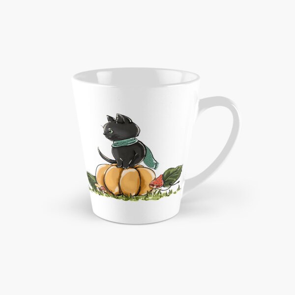 Item preview, Black Cat and the Pumpkin designed and sold by CreativeBu.