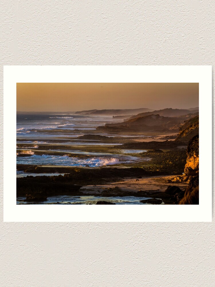 "Mornington Peninsula Ocean on Shore" Art Print for Sale by Haydnb