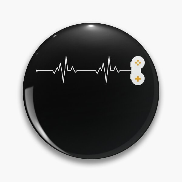 Item preview, Gamer Heart Line designed and sold by All in One  Design.
