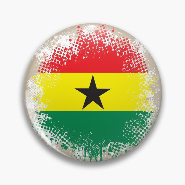 Item preview, Flag of Ghana - Splat designed and sold by pixelinga.