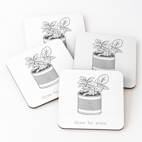 Item preview, Basil - Grow for Pizza! designed and sold by TheVintageGuild.