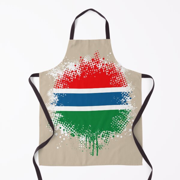 Item preview, Flag of Gambia - Splat designed and sold by pixelinga.