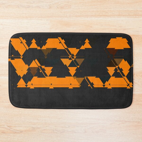 Item preview, Cool Orange triangle pattern art  designed and sold by AYACHI90.