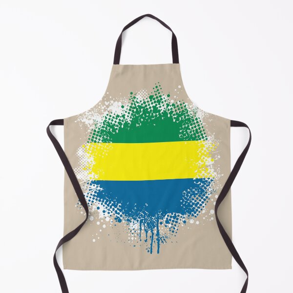 Item preview, Flag of Gabon - Splat designed and sold by pixelinga.