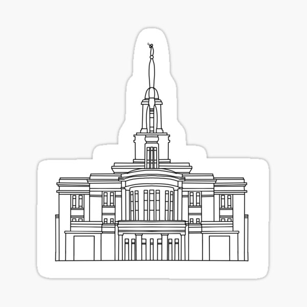 Payson lds temple Sticker